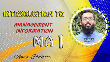 Introduction to Management Information (ACCA MA-1)