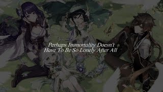 ･ﾟ:* perhaps immortality doesn't have to be so lonely after all -a playlist + voiceovers