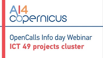 #OpenCalls Info day Webinar – #ICT 49 projects cluster