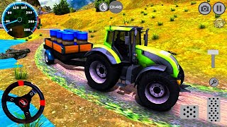 Real Farming Cargo Tractor: New Driving Sim 2021(Tractor Simulator) - Best Android Gameplay screenshot 1