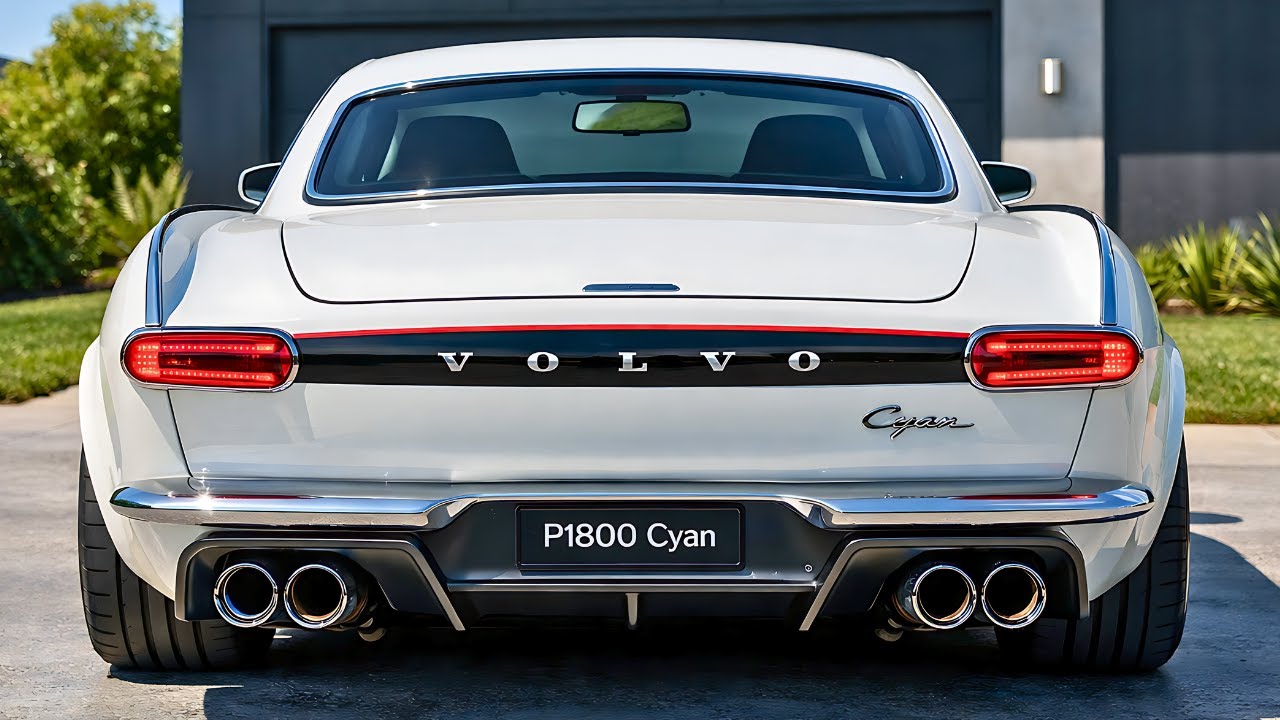 Volvo P1800 Cyan 2026 возвращается — самый красивый автомобиль года?