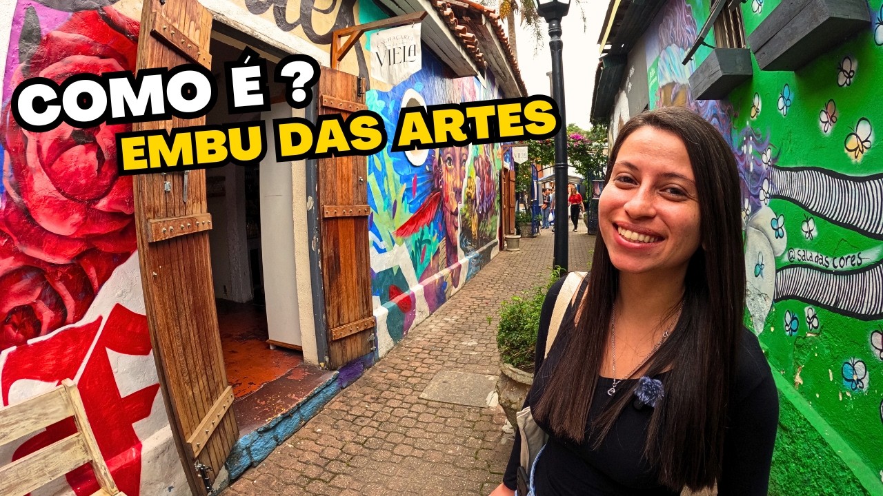 CONHECENDO EMBU DAS ARTES APENAS 30 MINUTOS DE SP! BATE E VOLTA PERFEITO!