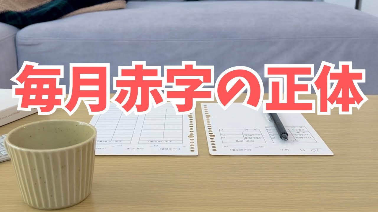 【特別費総額公開】特別費を整理したら見えた事…40代子ども2人家計