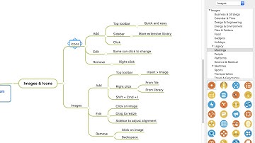 MindManager (Mac) Tutorial - Icons & Images