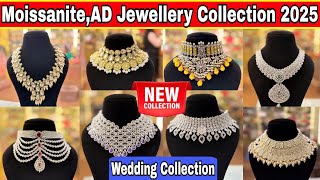 Premium Moissanite &amp; AD Jewellery Collection 2025 | Exclusive Imported Bridal Wedding Designs