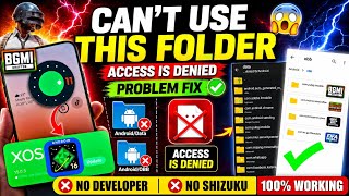 No Developer ❌ No Shizuku | Access is denied Problem Fix | Can’t Use This Folder problem on Android