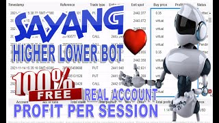 Famous SAYANG HIGHER LOWER BOT😍💰BINARYTOOLS.IO BOT💰FREE DOWNLOAD Profile