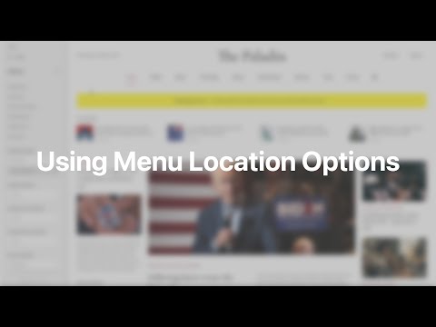 Using Menu Location Options | YOOtheme Documentation (WordPress)