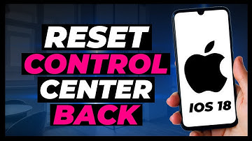 How to RESET Control Center Back to Default on iphone - iOS 18