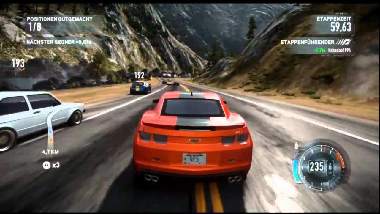 Let's Play Need for Speed The Run Deutsch Schwer PS3 Part 2 Knapper gehts nicht! - YouTube