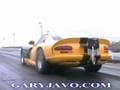 Dodge viper  twin turbo 1900 hp 7 second drag race record