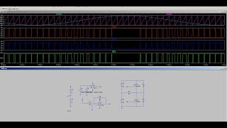 Electronic Basic 1:LTSpice Design And Simulate Half-Wave Bridge Inverter SPWM signal