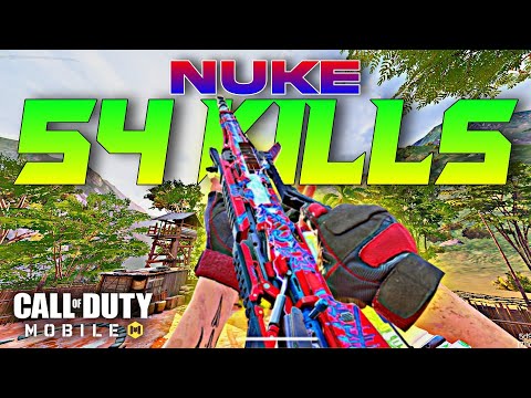 54 kills + NUKE LEGENDARY UL736 - Electric Light gameplay 🔥 | Best UL-736 GUNSMITH | BEST LMG UL736