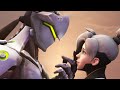 Genji being played by someone who sounds like Genji in Overwatch 2