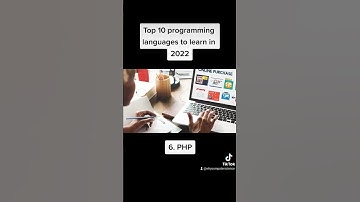 Top 10 programming languages to learn in 2022 #it #computerscience #programming #php