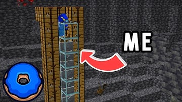 Teleporting to trappers on Donut SMP!