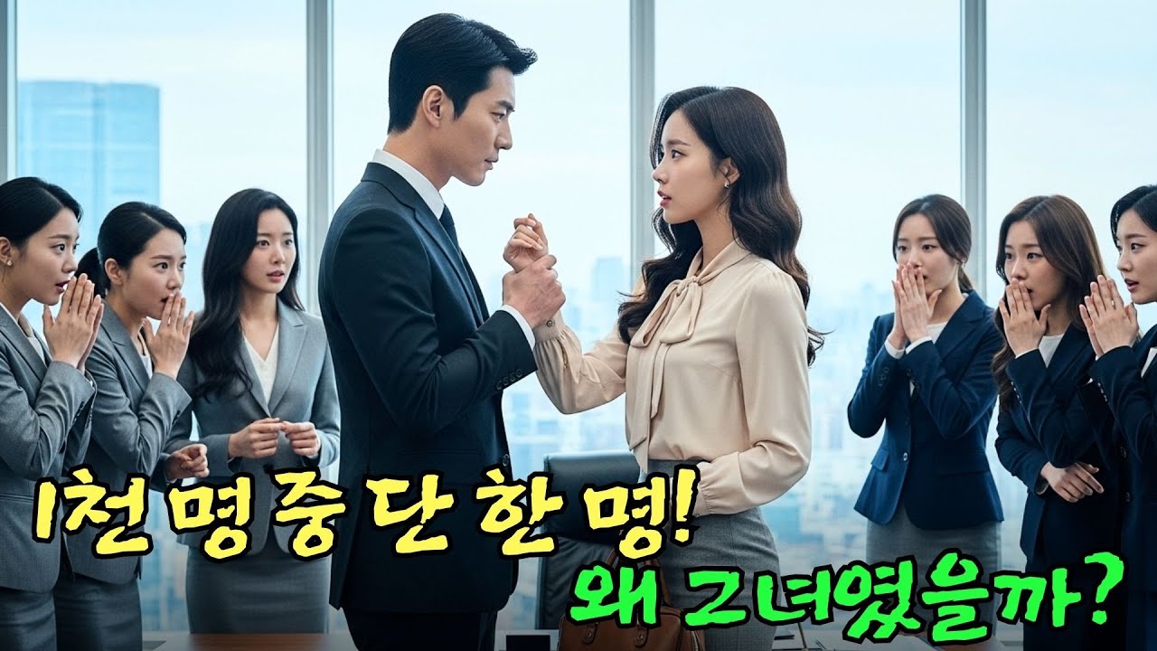 냉혈한 CEO가 1000 대 1 면접을 열었다.그런데 지각한 시골 출신 여자가 합격했다?! 도대체 왜?! 💼💖