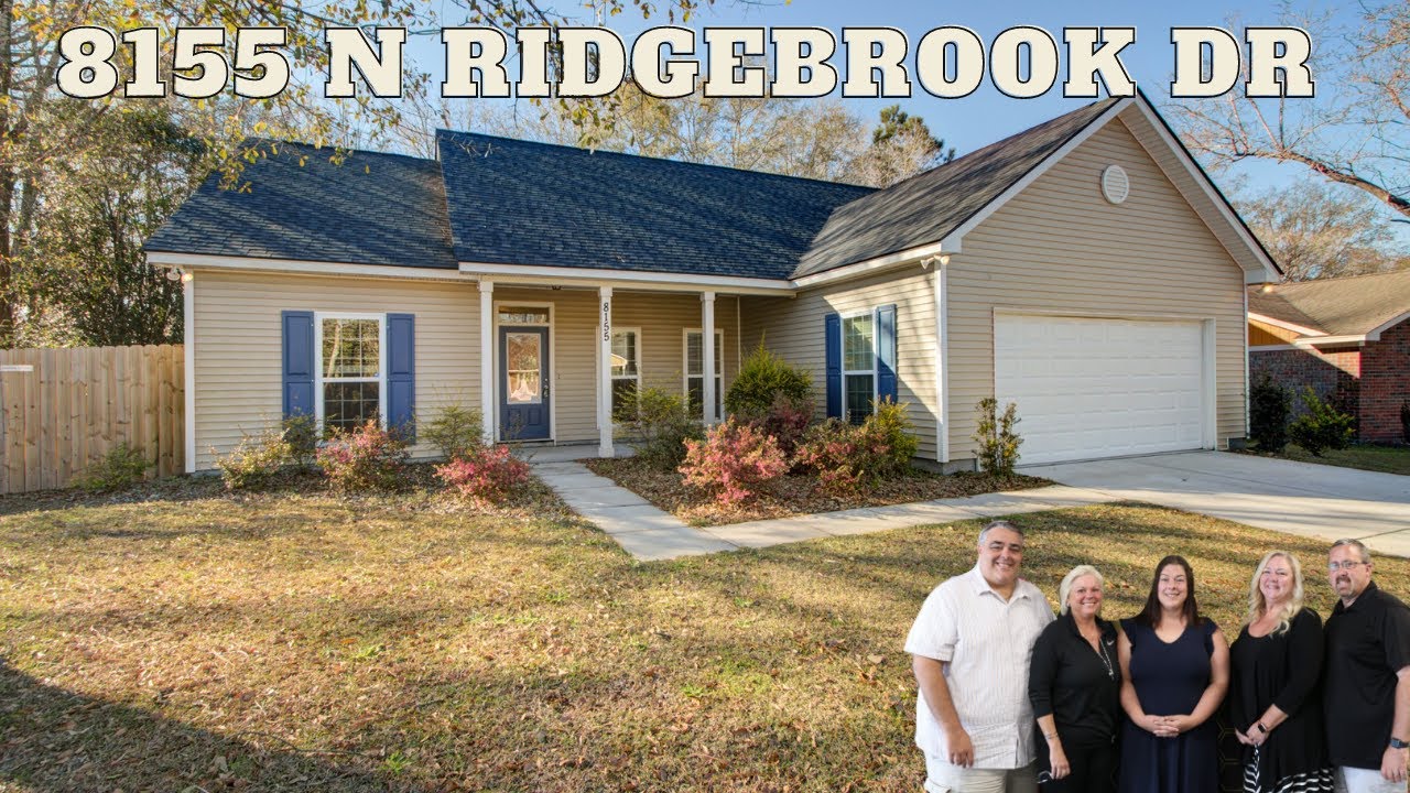 8155 N Ridgebrook Dr Pepperidge North Charleston SC YouTube