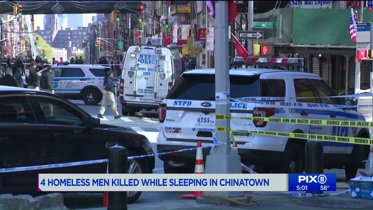 brooklyn cyclones Four homeless men killed, 1 injured in Chinatown attack; suspect in custody: police