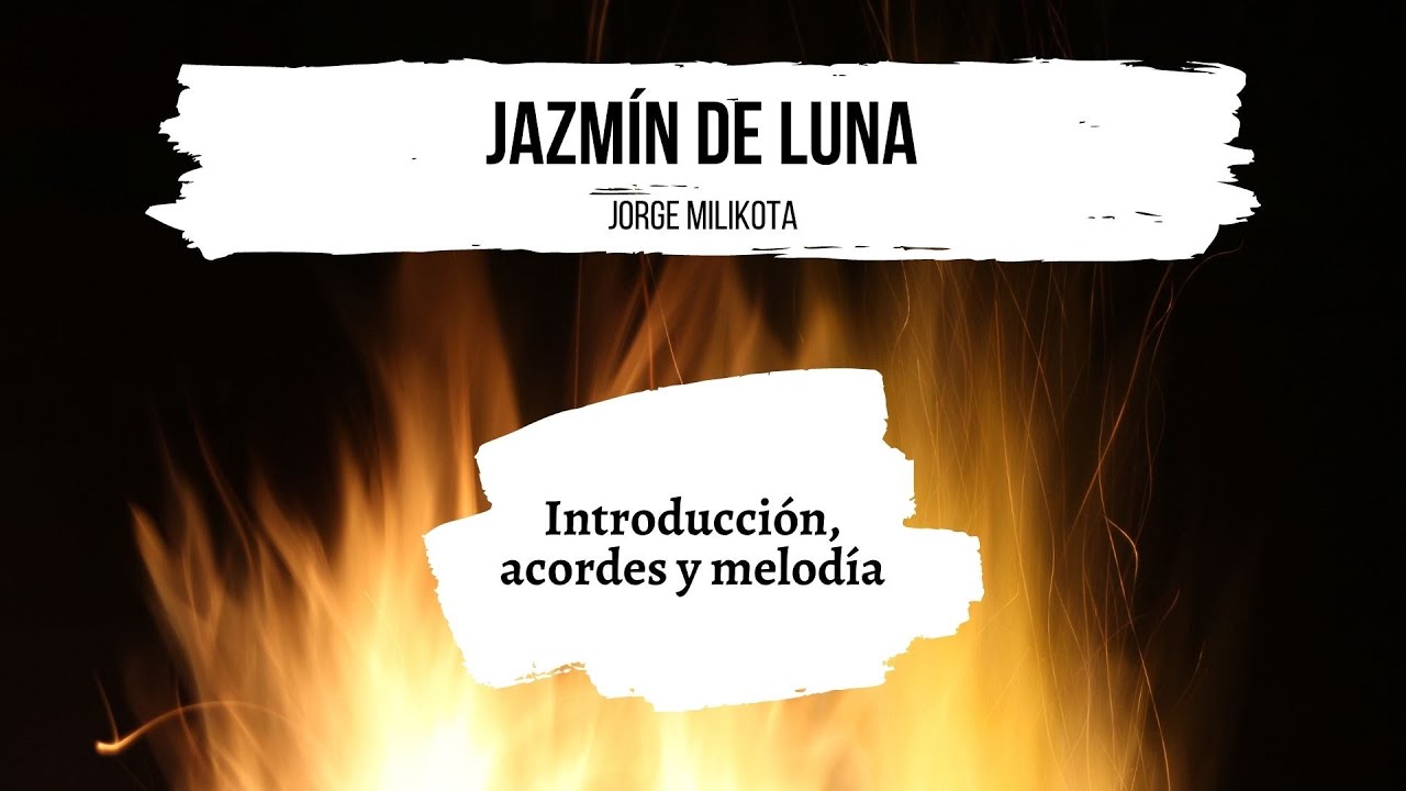 Jazmín de luna | Partitura y Tab. - YouTube