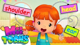 Learn Body Parts with Mormortoons | Educational Kids Songs