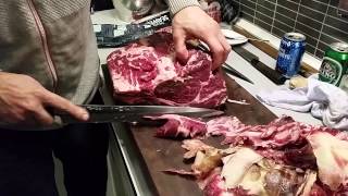 Jns Gathering 2014 Part 2. - Itinomonn Butcher And Kato 330Mm Yanagiba In Action.