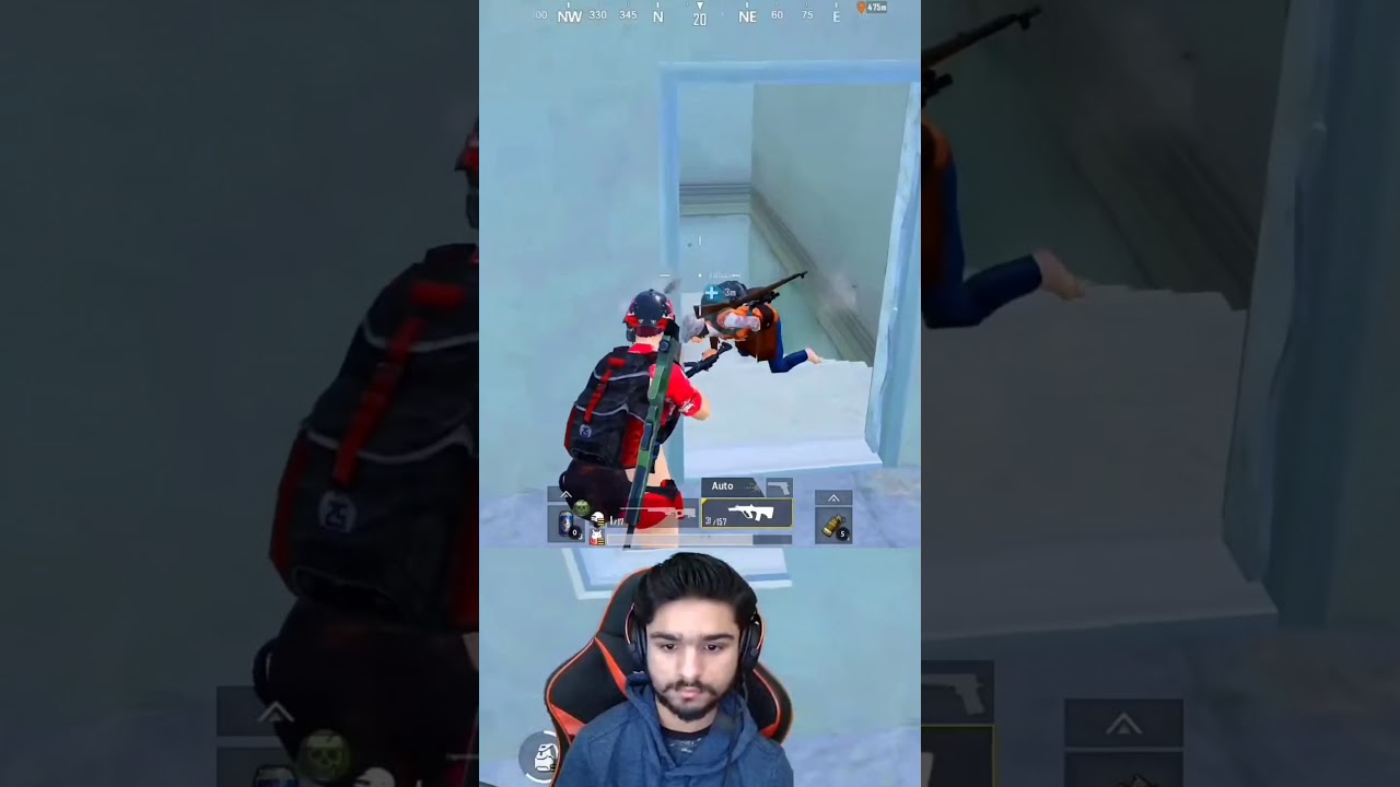 1 v 4 DBS Clutch in Apartment PUBG Mobile 