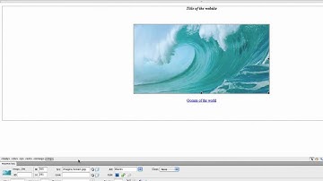 Adding Links in Dreamweaver