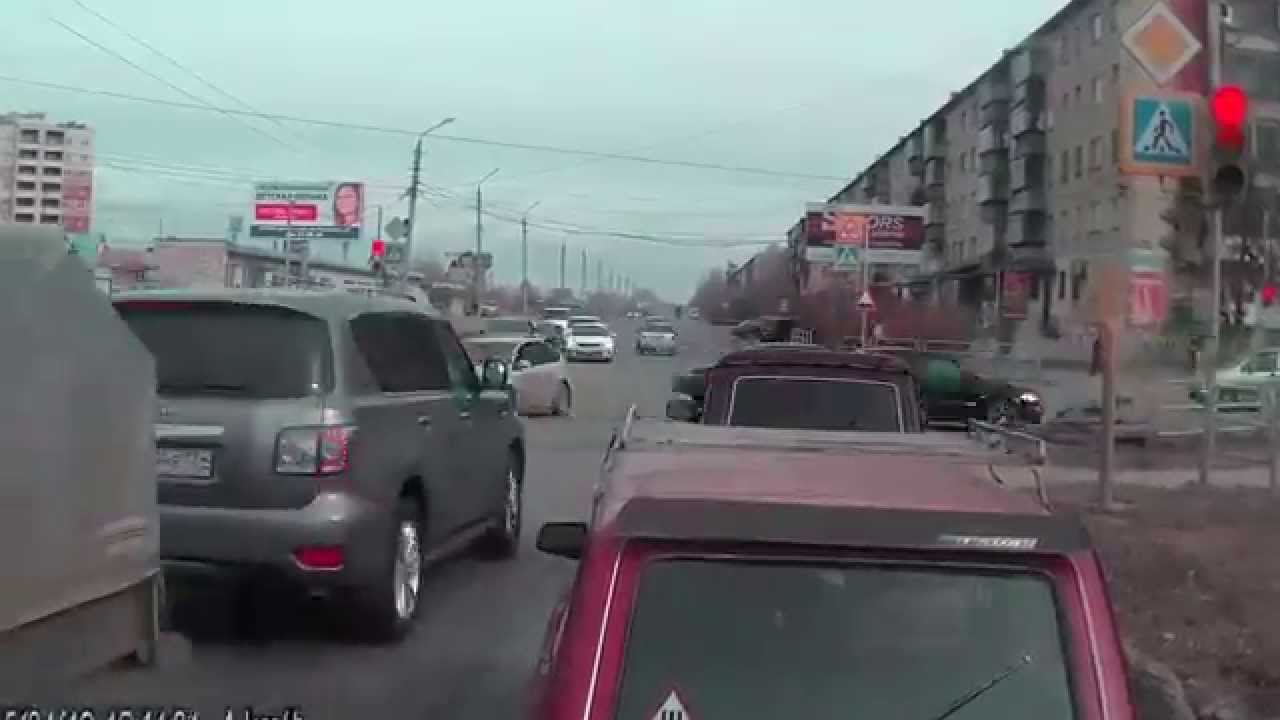 Проездом через весь Миасс за 3 мин. от А до Я.