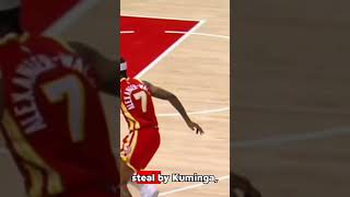 INSANE Steal and Poster Dunk! Kuminga and Nikhil Alexander-Walker Ignite the Crowd