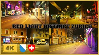 Night Walk In The Red-Light District Zurich, Switzerland | Langstraße Zurich | Zurich Soft Lockdown screenshot 4