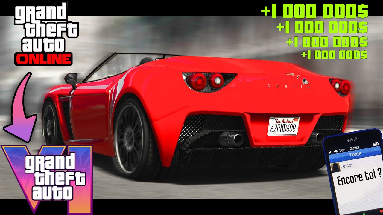 OBJECTIF: LA RICHESSE AVANT GTA 6 ! (👽We Need GTA VI !👽 )