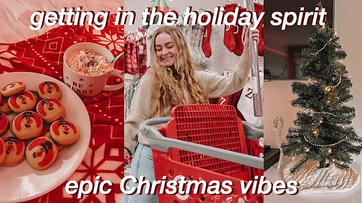 GETTING IN THE CHRISTMAS SPIRIT 2021! EPIC CHRISTMAS VLOG: preparing & decorating for Christmas