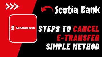 How Cancel E-transfer on Scotia Bank !! Cancel E - Transfer Scotiabank Mobile App 2023