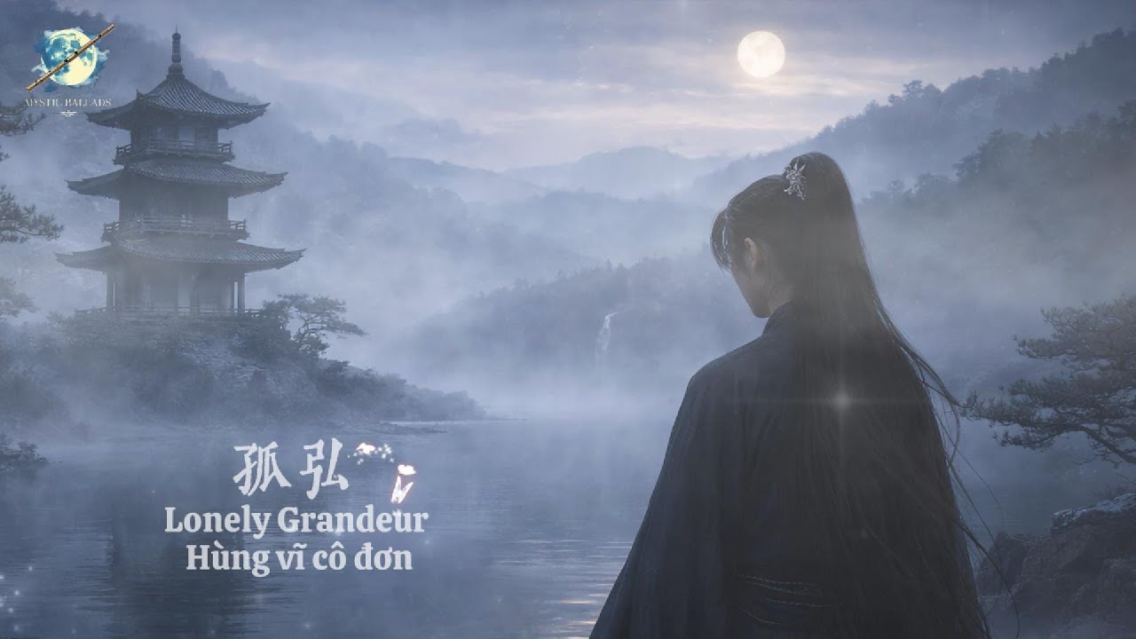Beautiful Chinese Music🌙 Loneliness, Standing Tall - Sad Bamboo Flute Chinese Instrumental Music