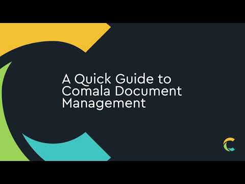 Comala Document Management Executive Demo - Data Center