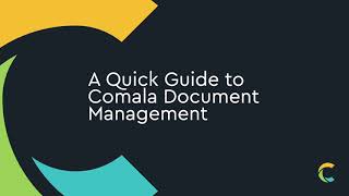 Comala Document Management Executive Demo - Data Center
