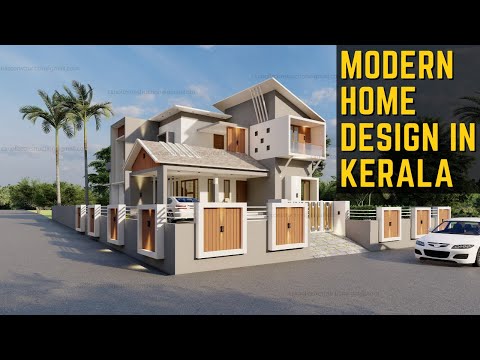 Modern Home Design for Kerala Climate