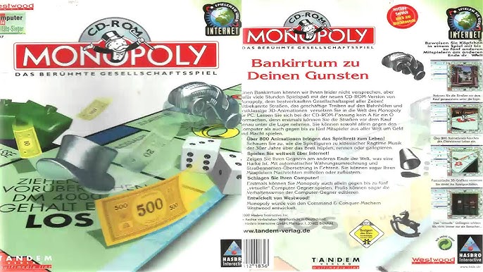 Monopoly (PC, 1995) Playthrough - NintendoComplete 