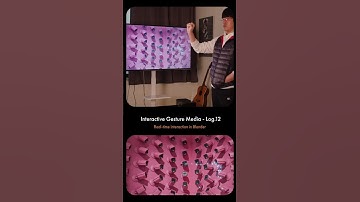 Interactive Gesture Media – Log.12 (Real-time interaction in Blender)