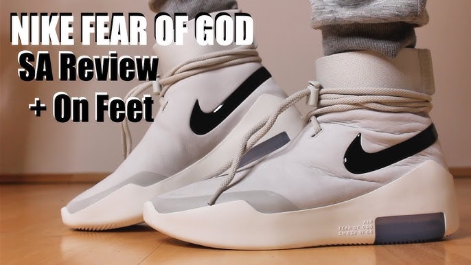 Nike Air Fear of God Raid “Light Bone” & “Black” Review – Sean Go