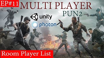Unity Multiplayer Tutorial Using Photon Unity Networking (PUN 2) for Beginners Ep.11 |PlayerList (1)