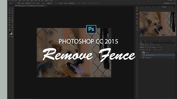 Remove Fence in Photoshop CC Using Content-Aware Tool - Quick and Easy