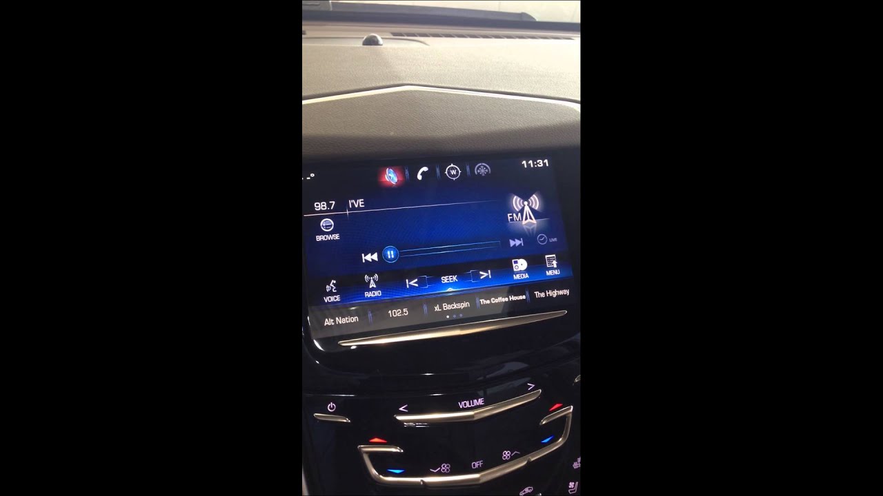 How to get your Cadillac to show artist names & song on the radio in the CUE System YouTube