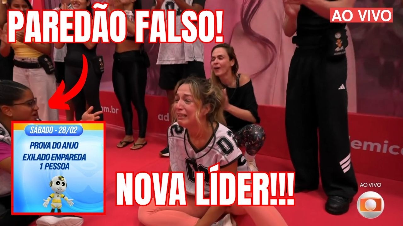 🚨 BBB 26 - NOVA LÍDER NA ÁREA E PAREDÃO FALSO PODE FLOPAR+ GLOBO MUDA DINÂMICA E PÚBLICO RECLAMA