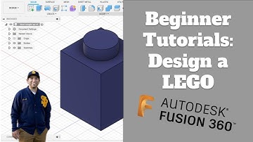 Single LEGO part with Fusion 360