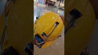Smart Safety Helmet using ESP32 | Gas, Temperature & Motion Detection | OLED Display #shortvideo