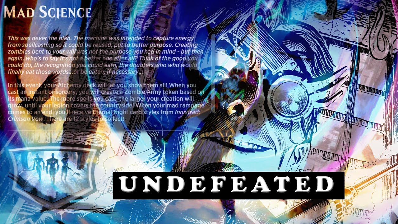 Mad Science - Mono Blue Turns - MTG - Arena - Magic the Gathering - UNDEFEATED WE ARE! WIN !WIN WIN
