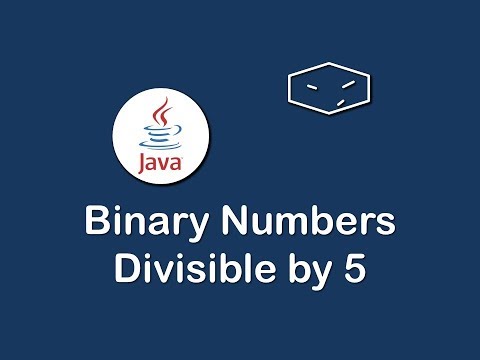binary numbers divisible by 5 in java