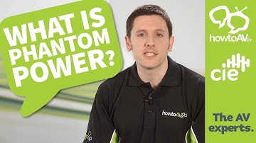 What is Phantom Power?